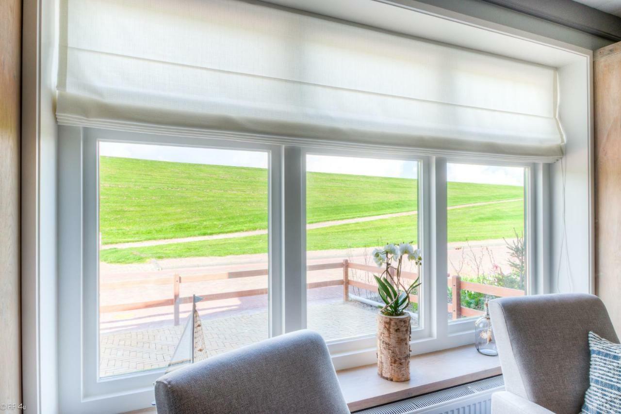 Vakantiehuisje 'T Is Wad Villa Moddergat Esterno foto