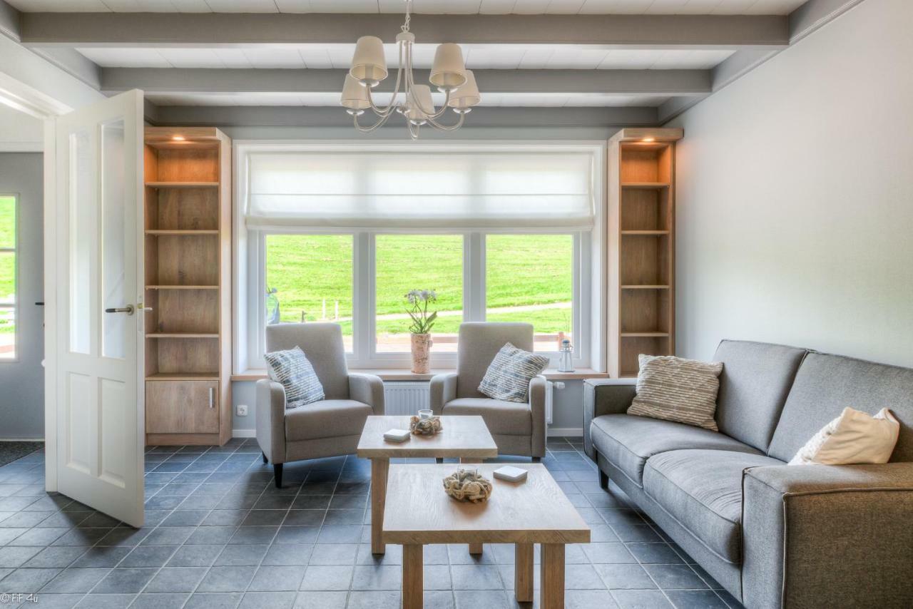 Vakantiehuisje 'T Is Wad Villa Moddergat Esterno foto