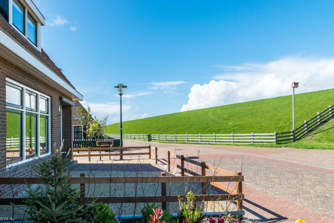Vakantiehuisje 'T Is Wad Villa Moddergat Esterno foto