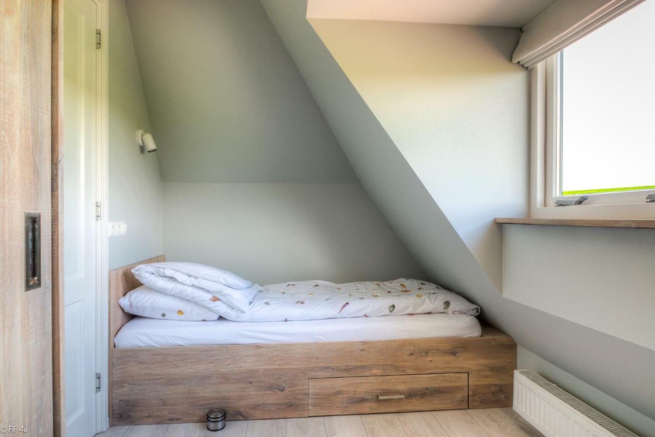 Vakantiehuisje 'T Is Wad Villa Moddergat Esterno foto